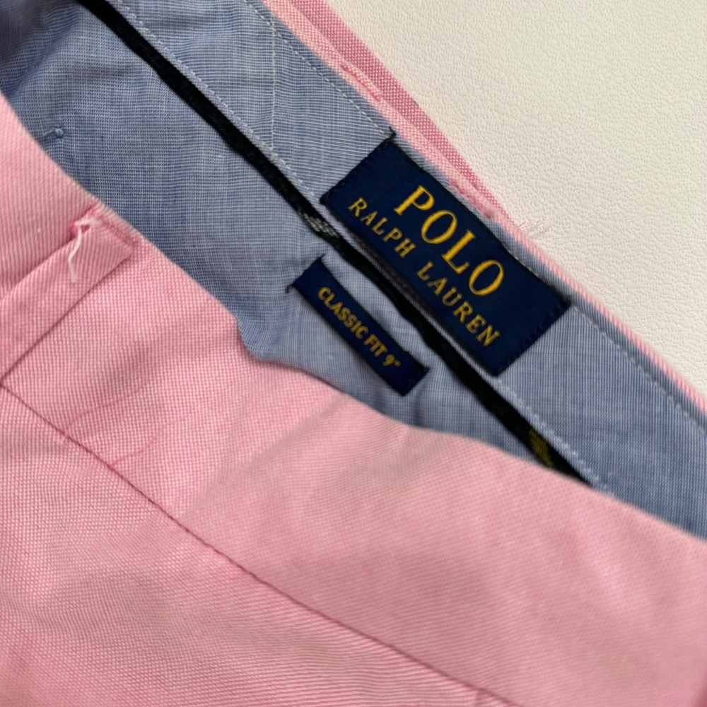 Men’s Polo by Ralph Lauren Pink Shorts size 40 classic fit 9”